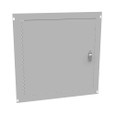 Milbank Surface Mount Cover Type 1 Screw Cover ANSI 61 Gray Steel Hinged Door Key Locking Slam Latch