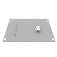 Milbank Surface Mount Cover Type 1 Screw Cover ANSI 61 Gray Steel Hinged Door Key Locking Slam Latch