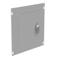 Milbank Surface Mount Cover Type 1 Screw Cover ANSI 61 Gray Steel Hinged Door Key Locking Slam Latch