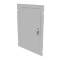 Milbank Surface Mount Cover Type 1 Screw Cover ANSI 61 Gray Steel Hinged Door Key Locking Slam Latch