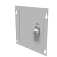 Milbank Surface Mount Cover Type 1 Screw Cover ANSI 61 Gray Steel Hinged Door Key Locking Slam Latch