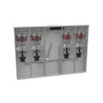 Milbank U5884-X 4-5 Terminal Ringless Meter Socket Large Closing Plate 4 Position 4-200 Ampere Main Breaker Provision 22K AIC