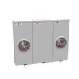Milbank 5 Terminal Ringless 2 Large Closing Plates Lever Bypass 2 Position, 200 Ampere