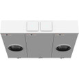 Milbank 5 Terminal Ringless 2 Large Closing Plates Lever Bypass 2 Position, 200 Ampere