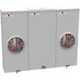 Milbank 5 Terminal Ringless 2 Large Closing Plates Lever Bypass 2 Position, 200 Ampere