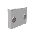Milbank 5 Terminal Ringless 2 Large Closing Plates Lever Bypass 2 Position, 200 Ampere