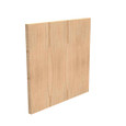 Millbank WB Back Panel Non-UL Listed Wood No Paint No Mounting Holes