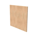 Millbank WB Back Panel Non-UL Listed Wood No Paint No Mounting Holes