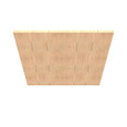 Millbank WB Back Panel Non-UL Listed Wood No Paint No Mounting Holes
