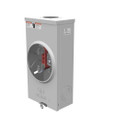 Milbank U7021 4 & 5 Terminal Ringless Meter Socket - Triplex or Quadplex Ground, Horn Bypass and Locking Hub Configurations