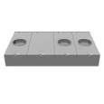 Milbank 5 Terminal Ringless 2 Large Closing Plates Lever Bypass 3 Position, 200 Ampere