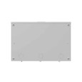 Milbank 4 Terminal Ringless Small Closing Plate, 100 Ampere