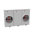 Milbank 4 Terminal Ringless Small Closing Plate, 100 Ampere