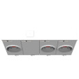 Milbank 4 Terminal Ringless Small Closing Plate, 100 Ampere