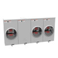 Milbank 4 Terminal Ringless Small Closing Plate, 100 Ampere