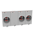 Milbank 4 Terminal Ringless Small Closing Plate, 100 Ampere