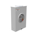 Milbank U9551-RXL 5 Terminal Ringless Large Hub Open Adapt To Small Closing Plate Lever Bypass