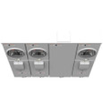 Milbank U5903-X 4-5 Terminal 3-Position Ringless Meter Socket with Main Breaker Provision 100A 240V 1-Phase Surface Mount 22K AIC