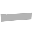 Milbank GSC1 Wireway Cover Non-UL Listed Steel ANSI 61 Gray