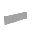 Milbank GSC1 Wireway Cover Non-UL Listed Steel ANSI 61 Gray