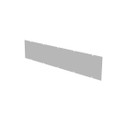 Milbank GSC1 Wireway Cover Non-UL Listed Steel ANSI 61 Gray