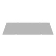 Milbank GSC1 Wireway Cover Non-UL Listed Steel ANSI 61 Gray