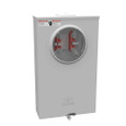 Milbank 6 Terminal Ringless Meter Socket, Utility Grade Network Meter Base, Outdoor Rated