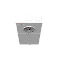 Milbank U5168-XTL-200-KK 200A Ringless Meter Main - 200A, Horn Bypass, Load Center Combo, 1-Phase