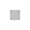 Milbank HC3R Hinged Cover Junction Boxes Type 3R UL Listed Steel Knockouts ANSI 61 Gray