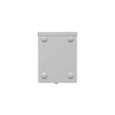 Milbank HC3R Hinged Cover Junction Boxes Type 3R UL Listed Steel Knockouts ANSI 61 Gray
