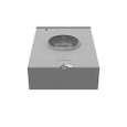 Milbank U9551-X 5 Terminal Ringless Large Closing Plate Lever Bypass