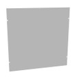 Milbank SC1 Front Cover, Type 1 Screw Cover ANSI 61 Gray Steel