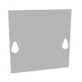 Milbank SC1 Front Cover, Type 1 Screw Cover ANSI 61 Gray Steel
