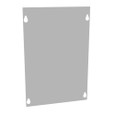 Milbank SC1 Front Cover, Type 1 Screw Cover ANSI 61 Gray Steel