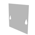 Milbank SC1 Front Cover, Type 1 Screw Cover ANSI 61 Gray Steel
