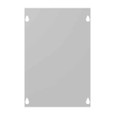 Milbank SC1 Front Cover, Type 1 Screw Cover ANSI 61 Gray Steel