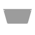 Milbank SC1 Front Cover, Type 1 Screw Cover ANSI 61 Gray Steel