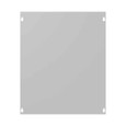 Milbank SC1 Front Cover, Type 1 Screw Cover ANSI 61 Gray Steel