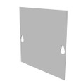 Milbank SC1 Front Cover, Type 1 Screw Cover ANSI 61 Gray Steel