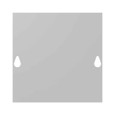 Milbank SC1 Front Cover, Type 1 Screw Cover ANSI 61 Gray Steel