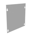 Milbank SC1 Front Cover, Type 1 Screw Cover ANSI 61 Gray Steel