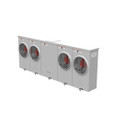 Milbank 4 Terminal Ringless Meter Socket Large Closing Plate Stainless Steel Hasp Aluminum Painted