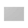 Milbank U5904-X 4-5 Terminal Ringless Meter Socket Large Closing Plate 4 Position 4-125 Ampere Main Breaker Provision 22K AIC