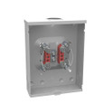 Milbank U7040 Ringless Meter Socket 4 Terminal, 200A, Utility Grade with Triplex/Quadplex Ground Options