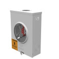 Milbank U7040 Ringless Meter Socket 4 Terminal, 200A, Utility Grade with Triplex/Quadplex Ground Options