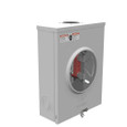 Milbank U7040 Ringless Meter Socket 4 Terminal, 200A, Utility Grade with Triplex/Quadplex Ground Options