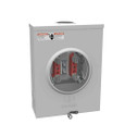 Milbank U7040 Ringless Meter Socket 4 Terminal, 200A, Utility Grade with Triplex/Quadplex Ground Options