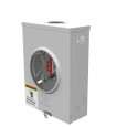 Milbank U7040 Ringless Meter Socket 4 Terminal, 200A, Utility Grade with Triplex/Quadplex Ground Options