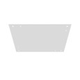 Milbank P Steel Back Panels Non UL Listed Telephone Cabinet White Steel