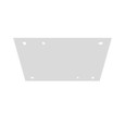 Milbank P Steel Back Panels Non UL Listed Telephone Cabinet White Steel